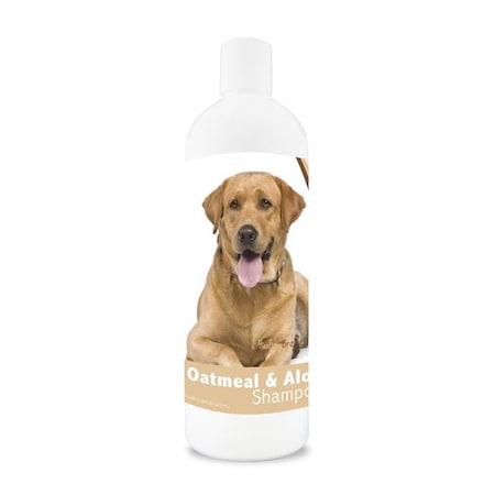 Healthy Breeds Healthy Breeds 840235109525 16 oz Labrador Retriever Oatmeal Shampoo - Aloe 840235109525